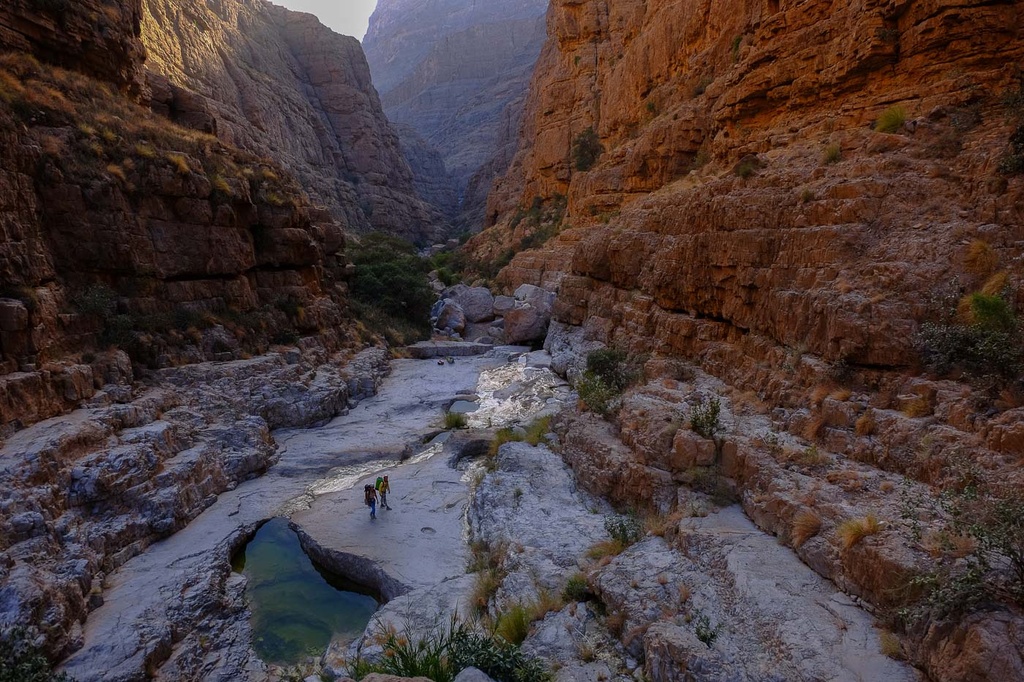 Randonnée aquatique - Wadi Kamah - 8h00 - Privé - Transfert - Pique-nique